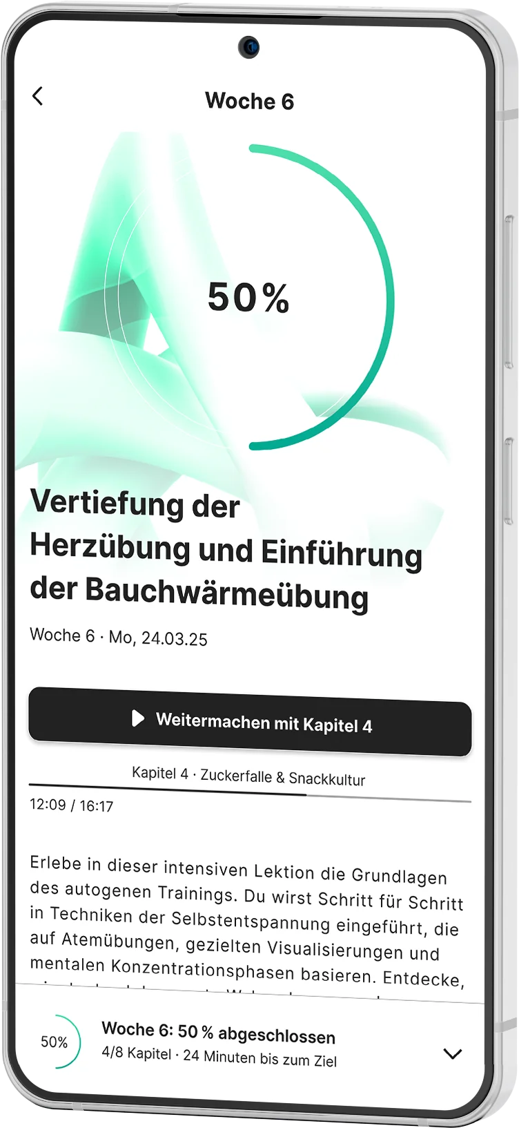 thepalia week overview screen